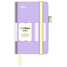 Lavender 2024 - Diary - Book Calendar - Pocket Calendar - 9 x 14: Cool Diary