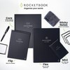 Rocketbook Reusable Sticky Notes, Restick and Reorganize Memo Pads, 3"x3",
