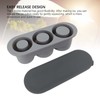 Hollow Cylinder Ice Cube Tray Quick Release Silicone High Low