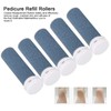 Pack of 5 Extra Coarse Replacement Rollers Hard Skin Remover