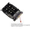NGFF M Key to M.2 NVME SSD Enclosure High Speed