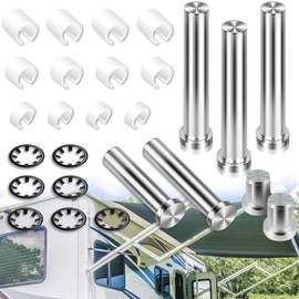 Awning Arm Repair Pin Kit – Replacement Parts of #431840, 540900, 431847, and 436366, Replacement for Dometic 8952002.400B/8952003.400U/8952001.400U, for Dometic 9100&9200, Secure Awning Arm Fastening