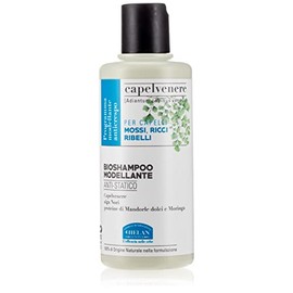 Helan Capelvenere - Professional, Anti-Static, Styling Shampoo for Wavy, Curly, Rebellious Hair, Gentle Vegan Hair Care for Greater Elasticity, Softness & Combability - Made in Italy Shampoos, 200 ml