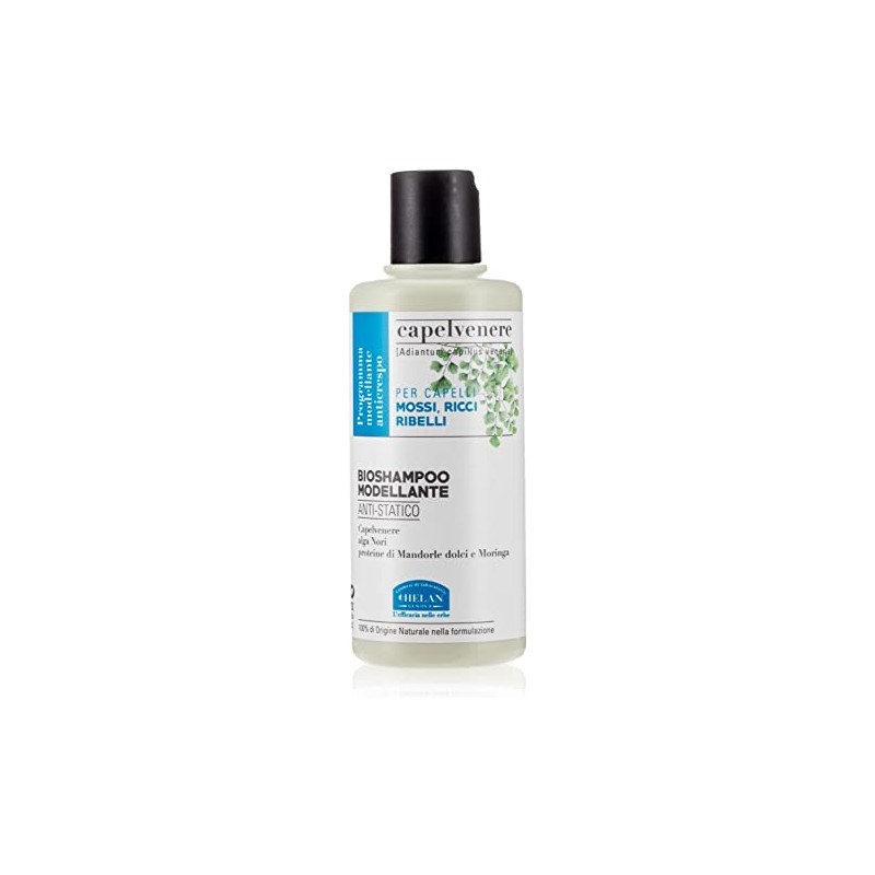 Helan Capelvenere - Professional, Anti-Static, Styling Shampoo for Wavy, Curly,