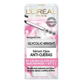 Sérum Anti-ojeras Glycolic Bright L'oréal Paris