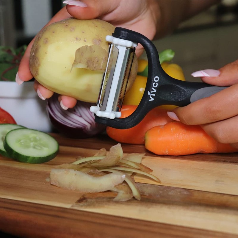 Vivco Kitchen 3 in 1 Y Multifunction Peeler - White