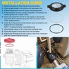 Replaces for Pentair Sta-Rite Trap Cover Assembly 17307-0111S | Replacement