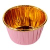Panificio 3.5 Ounce Baking Cups, 50 Greaseproof Foil Cups -