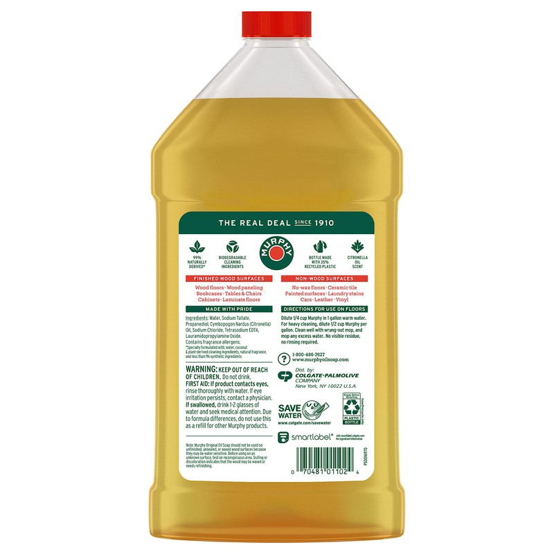 Murphy Oil Soap Wood Cleaner, 32 Fluid ounce (Pack of