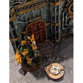 Wound Dial Counter Tracker (1-39) Warhammer 40k Kill Team Miniatures Wood Magnet