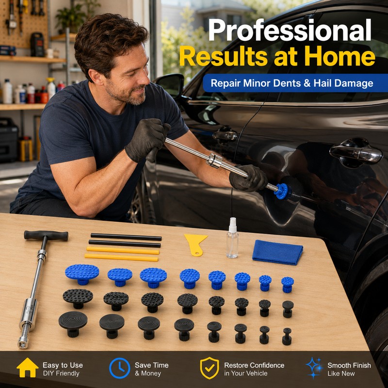 Paintless Dent Repair Kit for Minor Car Dents – Auto