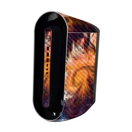 MightySkins Carbon Fiber Skin Compatible with Alienware Aurora R11 Gaming Desktop - Swirl Galaxy | Protective, Durable Textured Carbon Fiber Finish | Easy to Apply and Change Styles | Made in The USA