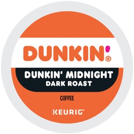 Dunkin' Donuts Midnight Single-Serve Coffee K-Cup®, Carton Of 22