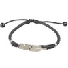 Ancient Tribe Handmade Adjustable Black Leather Anklet (9#)
