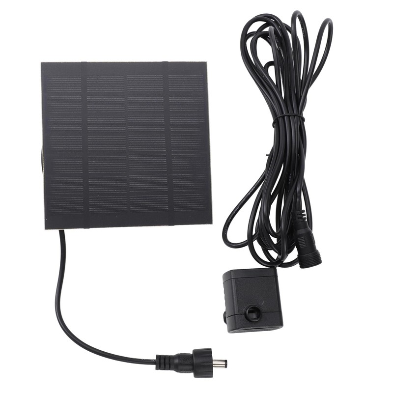 Solar Hanging Bird Bath with Flower Leaf Design, Plastic Bird