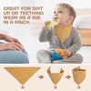8Pack Muslin Cloths for Baby, Muslin Squares Soft Natural Cotton