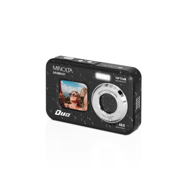 Minolta 48 Mega Pixels Underwater Digital Camera with Autofocus, 5K