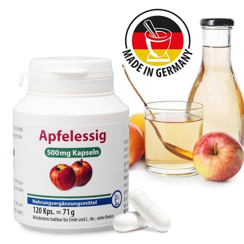 Pharma-Peter APFELESSIG 500 mg 120 Capsules