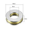 sourcing map F8-16M Thrust Ball Bearings 8mm x 16mm x