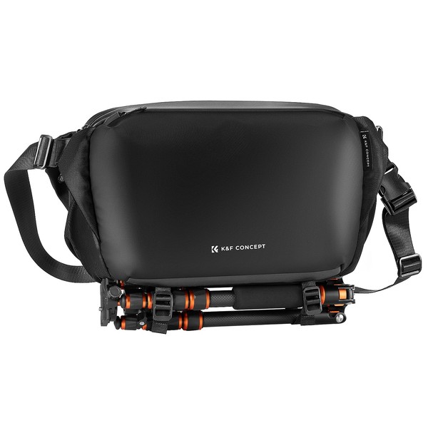 K&F Concept Camera Sling Bag,SLR/DSLR Camera bag with Tripod Holder,