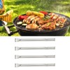 4PCS Gas Grill Burner Tube Stainless Steel Universal High Strength