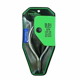 Generic Nghia Professional Stainless Steel Cuticle Nipper C-03 (D-01) Jaw 14 Cuticle Cutter Trimmer Manicure Tools Perfect Nail Care Tool at Home/Spa/Saloon (1 PCS) D01-14