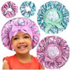 Heniho Gorros Satén Coleteros Niños Bonitos Pelo Niñas Cabello Rizado