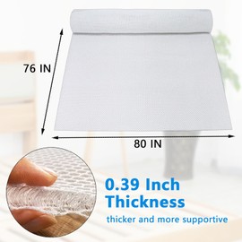 Esme L&H Mattress Underlay RV Ventilated Mattress, Super Breathable 3D Mesh Fabric Mattress Underlay for Standard King (76 * 80 in)