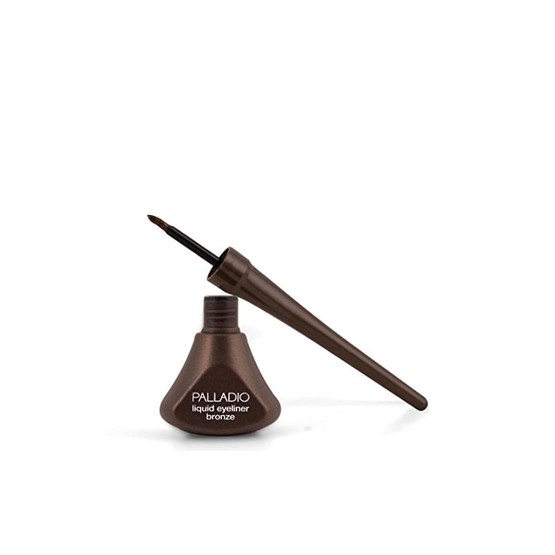 Palladio Liquid Eyeliner, Highly Pigmented and Waterproof Eyeliner, For Intense