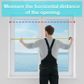 WAOWAO Window Safety Guards for Children Kids Child Toddler Pets Proof Extra Wide White Tension Security Window Guard Gate for Home Fit 31.50"-86.62" Sliding Windows (2 Piece(36.22"-61.41"))