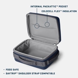 YETI Daytrip 5L Insulated Soft Cooler Lunch Box, Charcoal