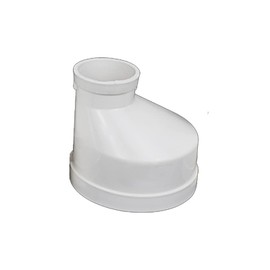 Duct Reducer Adapter Connector Fitting Pipe Increaser Reducer for HVAC Ventilation Systems, Cooling and Bathroom Applications 110×50mm