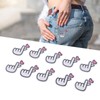 30Pcs Gesture Patches Love Heart Design Premium Cotton Strong Adhesion