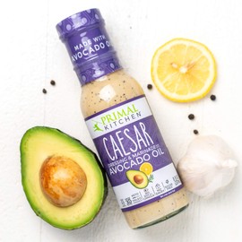 Primal Kitchen Ranch Dressing, Caesar Dressing, and Green Goddess Dressing & Marinade, Made with Avocado Oil, 8 Fluid Ounces, Variety Pack of 3