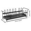 CAPASTEC Sink Organiser, Kitchen Organiser with Self-Draining Drip Tray for