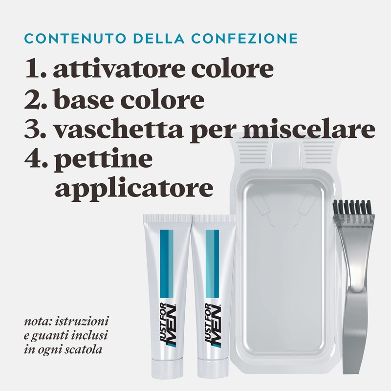 Just for Men Beard & Moustache, Beard Colour for Men,