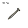 sourcing map Hardware Nails Carbon Steel Point Tip Wall Cement