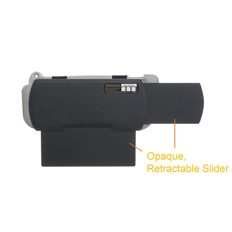 TFY Car Sun Visor Extender for Windshield and Side Window,
