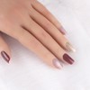 MZCMSL Press On Nails Medium Square | Handmade Wine Red