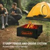 Coleman Pack-A-Way 10” Portable Fire Pit, Collapsible Wood Burning Fire