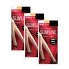 Atsugi FS3500 Women's Short Stockings, Slim Line, Ankle Length, 3-Pack,