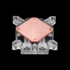 Water Cooling Block,Computer GPU Water Cooler Cooling Block Red Copper