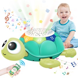 Aragallant Crawling Toy, Music Toy Turtle, Crawling Turtle with Music and Star Projection, Baby Toy Gift, Birthday