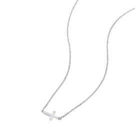 Cross Necklace for Women 18K Gold Plated Cross Pendant Necklaces Minimalist Faith Chain Necklace Jewelry Gifts for Women Girls Mothers Day/Anniversery Birthday Gift