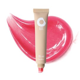 Orno Beauty Solutions Lip Gloss Rosa Jelly, Brillo Alto Impacto con Aroma a Cupcake, Efecto Wet Lips, Textura Suave, Larga Duración, Tono Vanilla Jelly 03