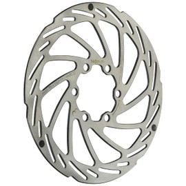 BBB Disc Rotor, Bicycle Brake Parts, Powerstop Disc Brake Rotor, Stainless Steel, 6 Holes, Mounting Bolts Included