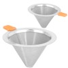 Coffee Maker Drip Filter Double Layer Stainless Steel Reusable Coffee