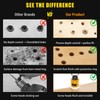 5PCS Countersink Drill Bit Set, Low Friction Depth Stop, 1/8