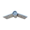 Hinge Outlet Stainless Steel Spring Hinge - 4 Inch Square