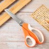 Wavy Serrated Scissor Colour Handle DIY Hand Made Cloth Paper